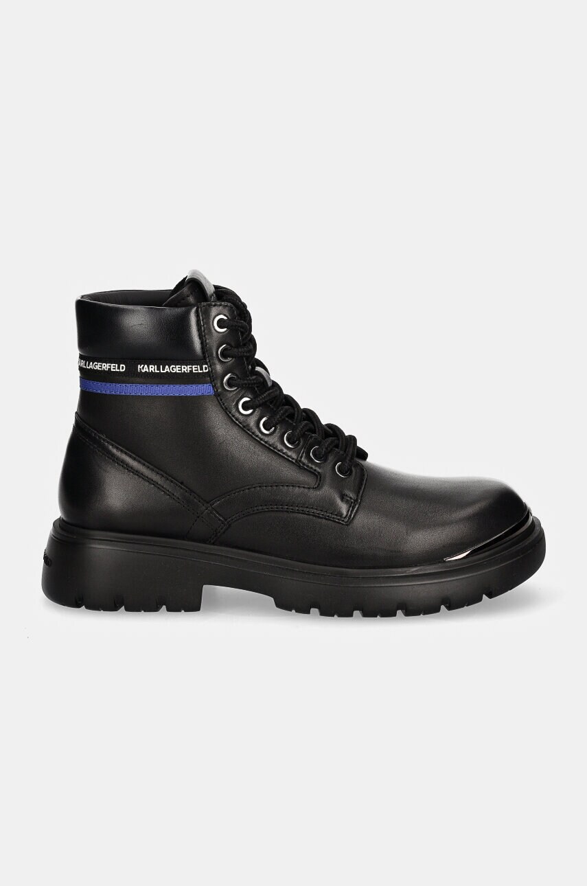 Черевики Karl Lagerfeld MASON чоловічі колір чорний KL13055
