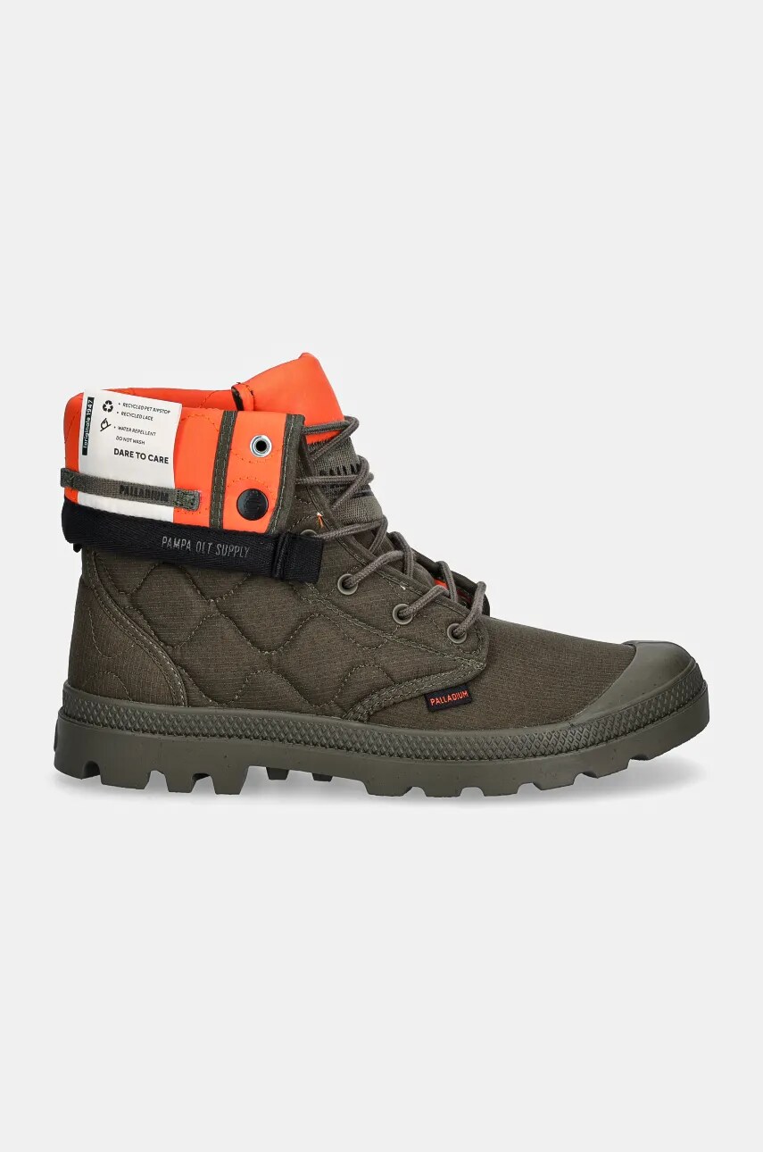 Черевики Palladium BAGGY RE-QUILTED чоловічі колір зелений 74319-325-M
