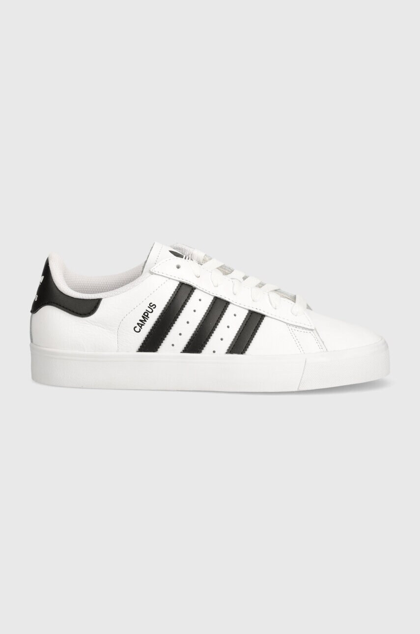 Шкіряні кросівки adidas Originals Campus Vulc колір білий JI1918