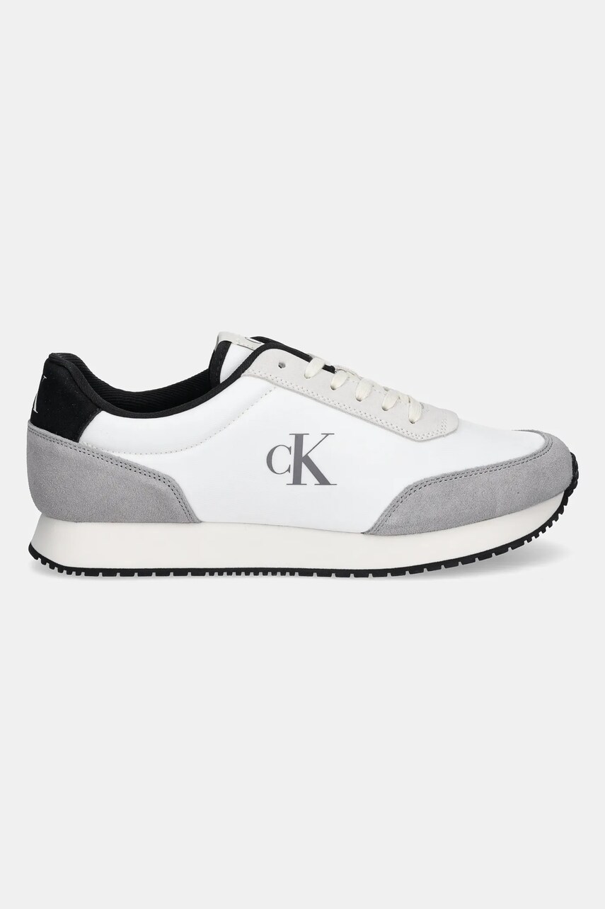 Кросівки Calvin Klein Jeans RETRO RUNNER ICONIC SNK колір сірий YM0YM01119