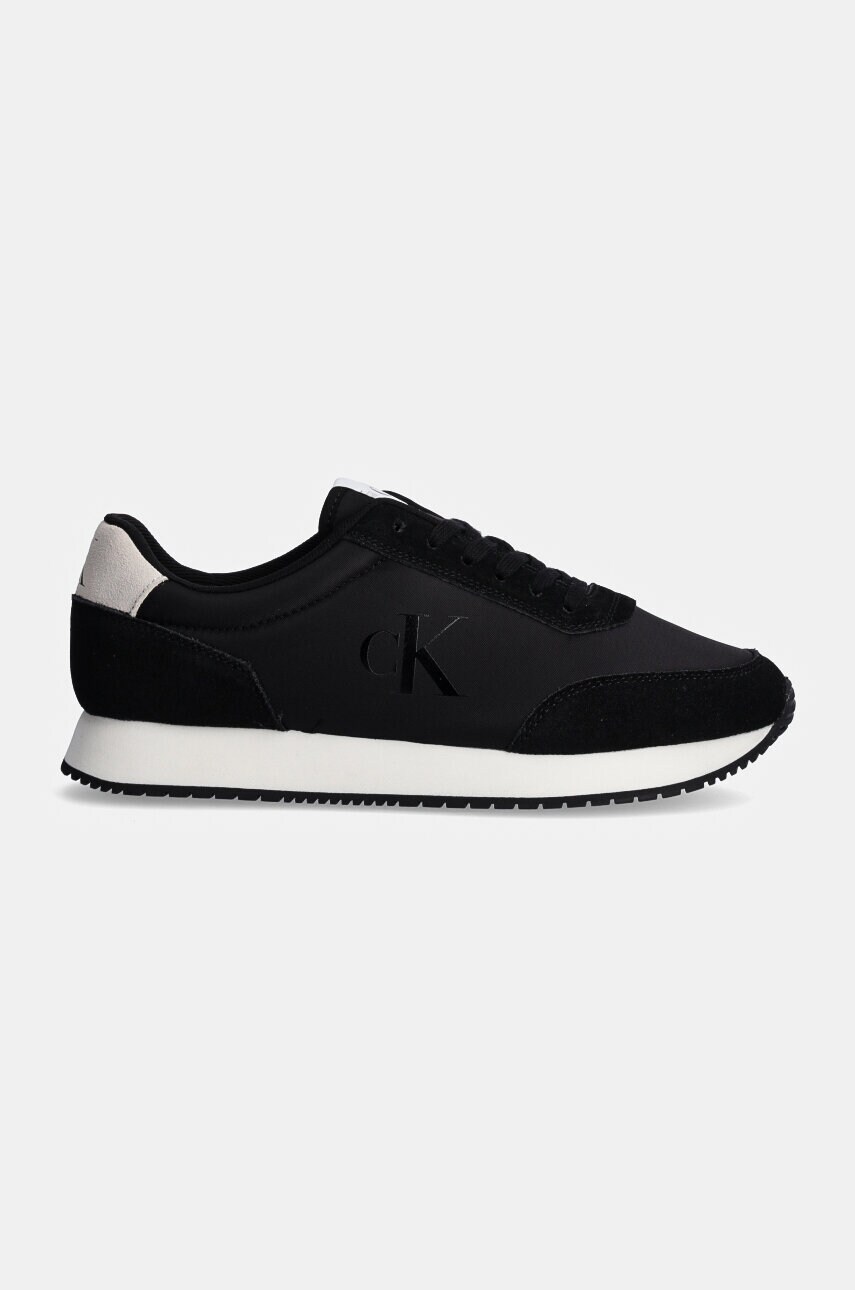 Кросівки Calvin Klein Jeans RETRO RUNNER ICONIC SNK колір чорний YM0YM01119