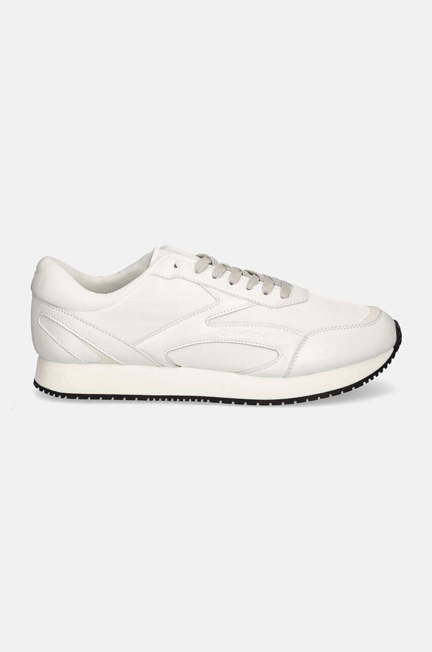 Кросівки Calvin Klein Jeans RETRO RUNNER MULTILAYER колір білий YM0YM01117