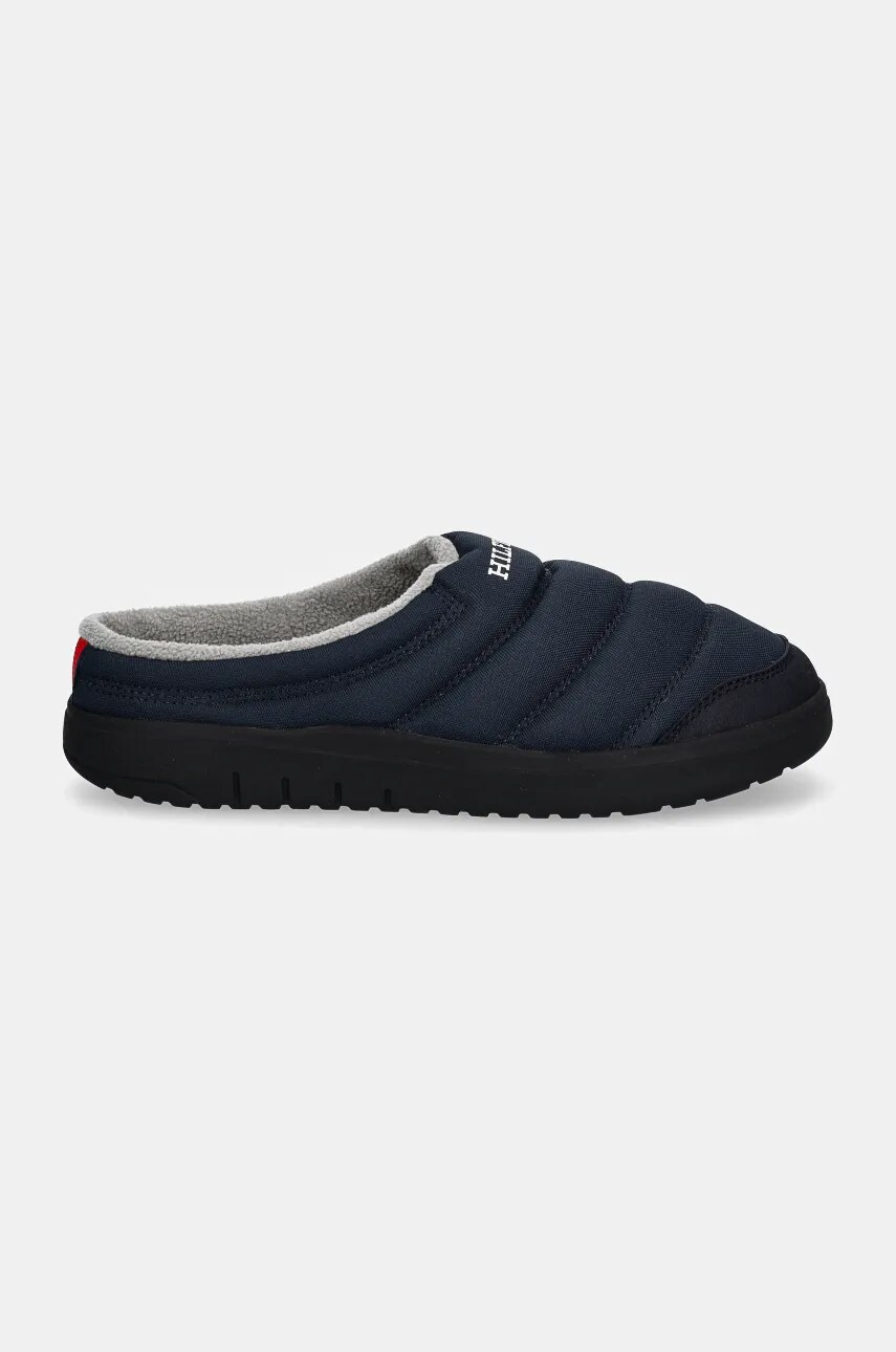 Тапочки Tommy Hilfiger COMFORT WARM TEXTILE HOUSE SHOE колір синій FM0FM05158