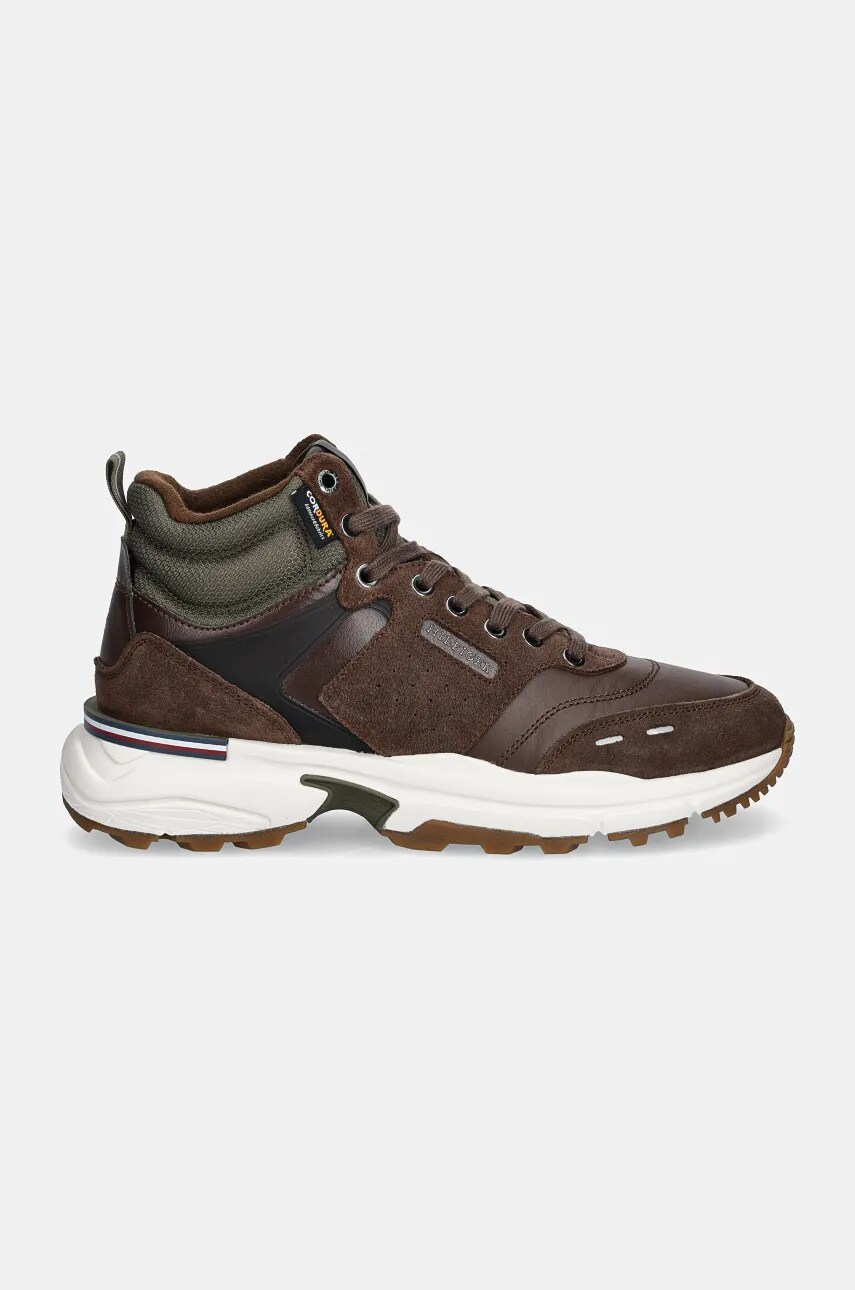 Кросівки Tommy Hilfiger M RUNNER CORDURA HI LTH MIX колір коричневий FM0FM05222