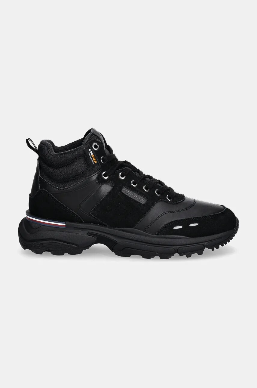 Кросівки Tommy Hilfiger M RUNNER CORDURA HI LTH MIX колір чорний FM0FM05222