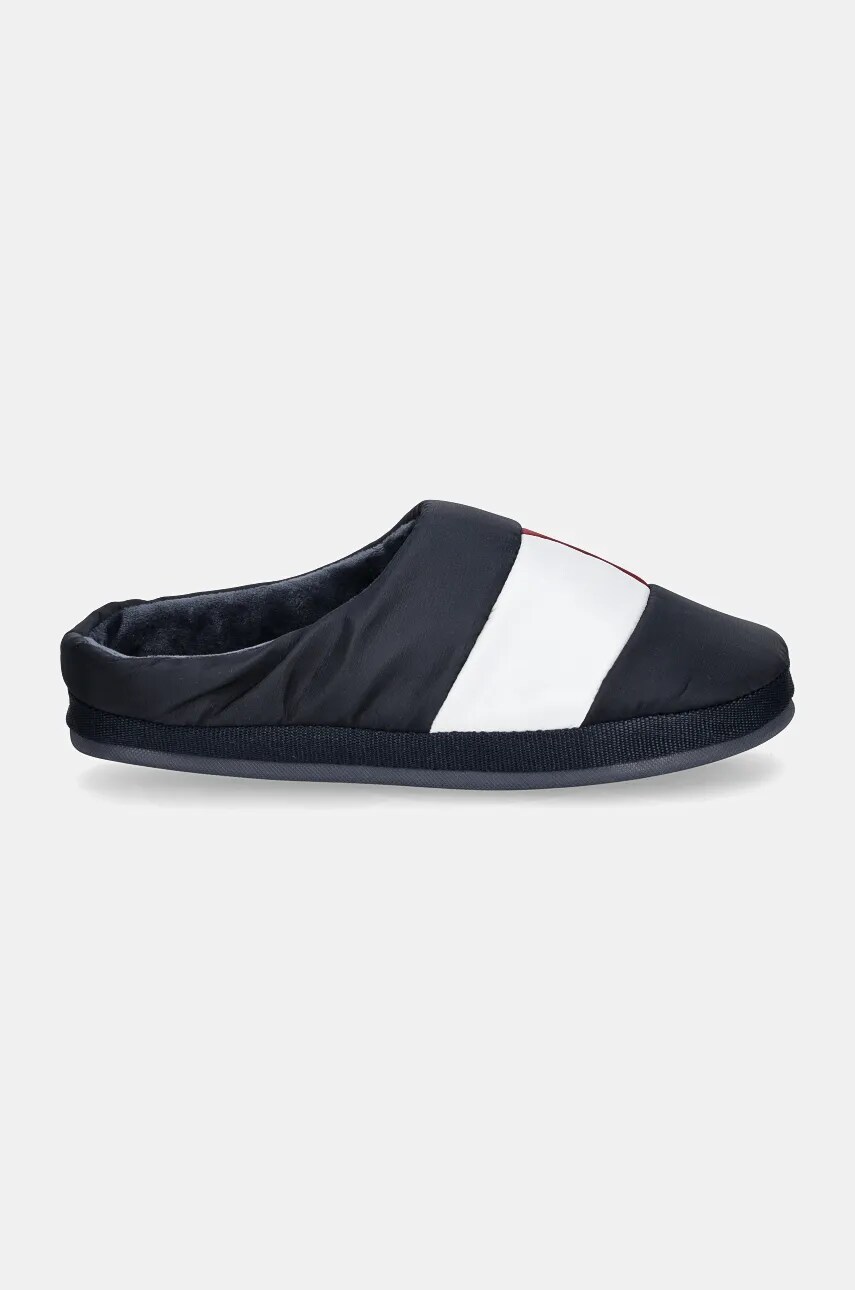Тапочки Tommy Hilfiger HILFIGER NYLON FLAG HOUSE SHOE колір синій FM0FM05228