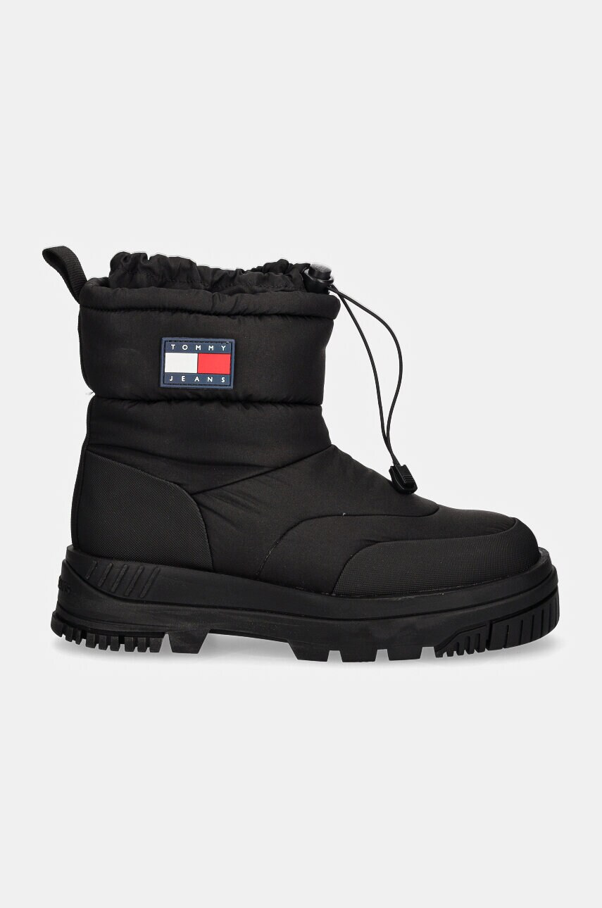 Зимові чоботи Tommy Jeans TJM SNOW BOOT колір чорний EM0EM01449