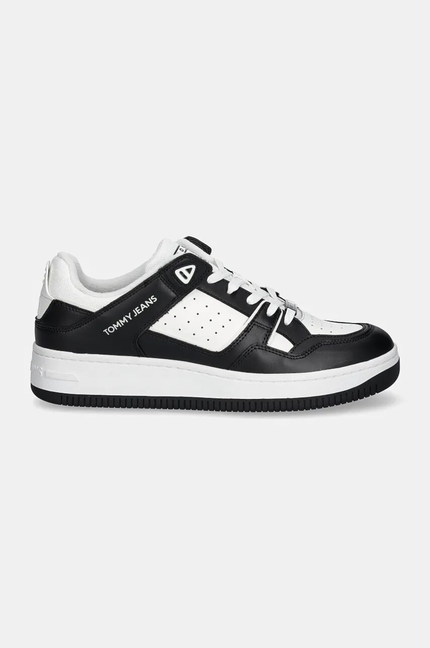 Кросівки Tommy Jeans TJM BASKET RETRO CUPSOLE WL колір чорний EM0EM01464