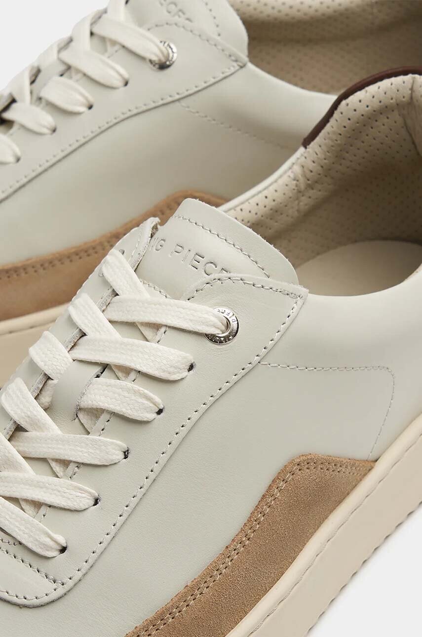Шкіряні кросівки Filling Pieces Mondo Squash колір бежевий 46733331406