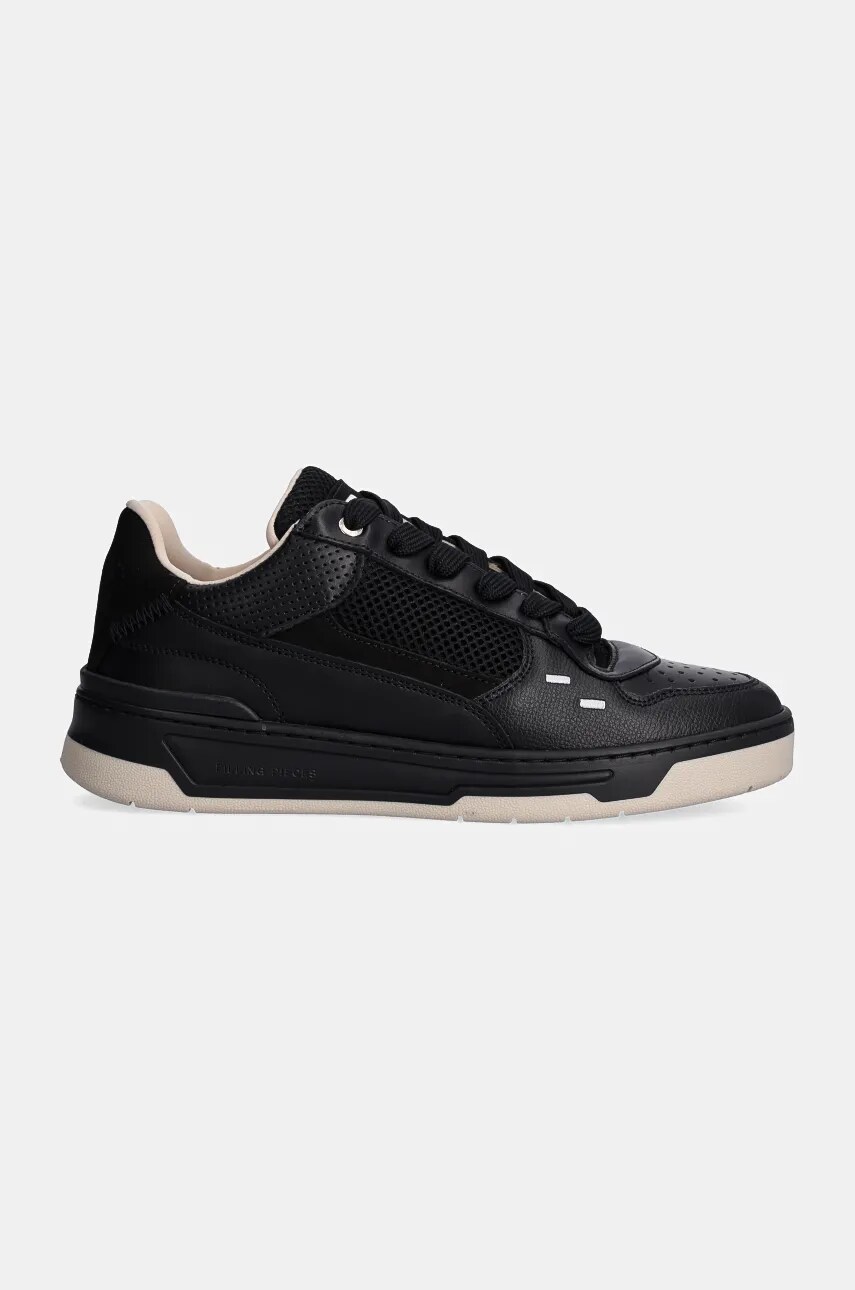 Шкіряні кросівки Filling Pieces Cruiser Crumbs колір чорний 64427541861