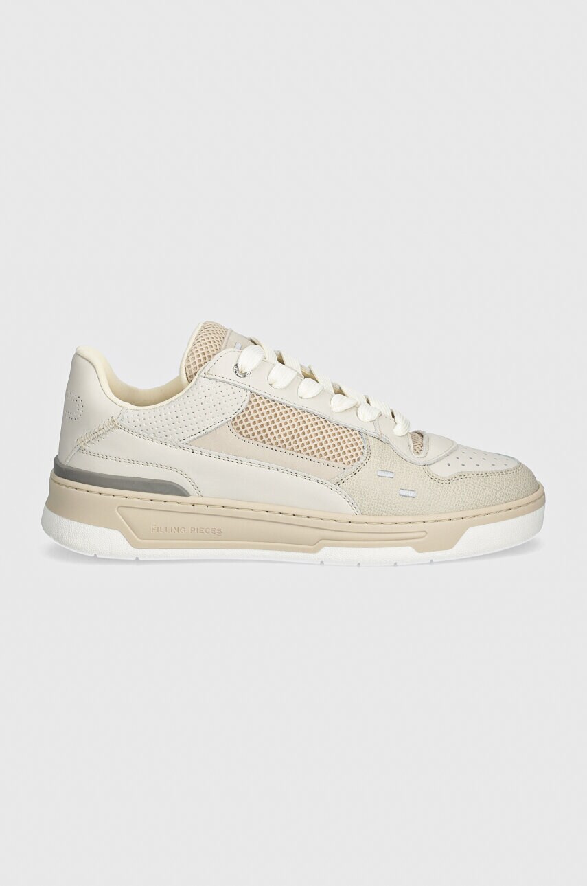 Шкіряні кросівки Filling Pieces Cruiser Crumbs колір бежевий 64427541890