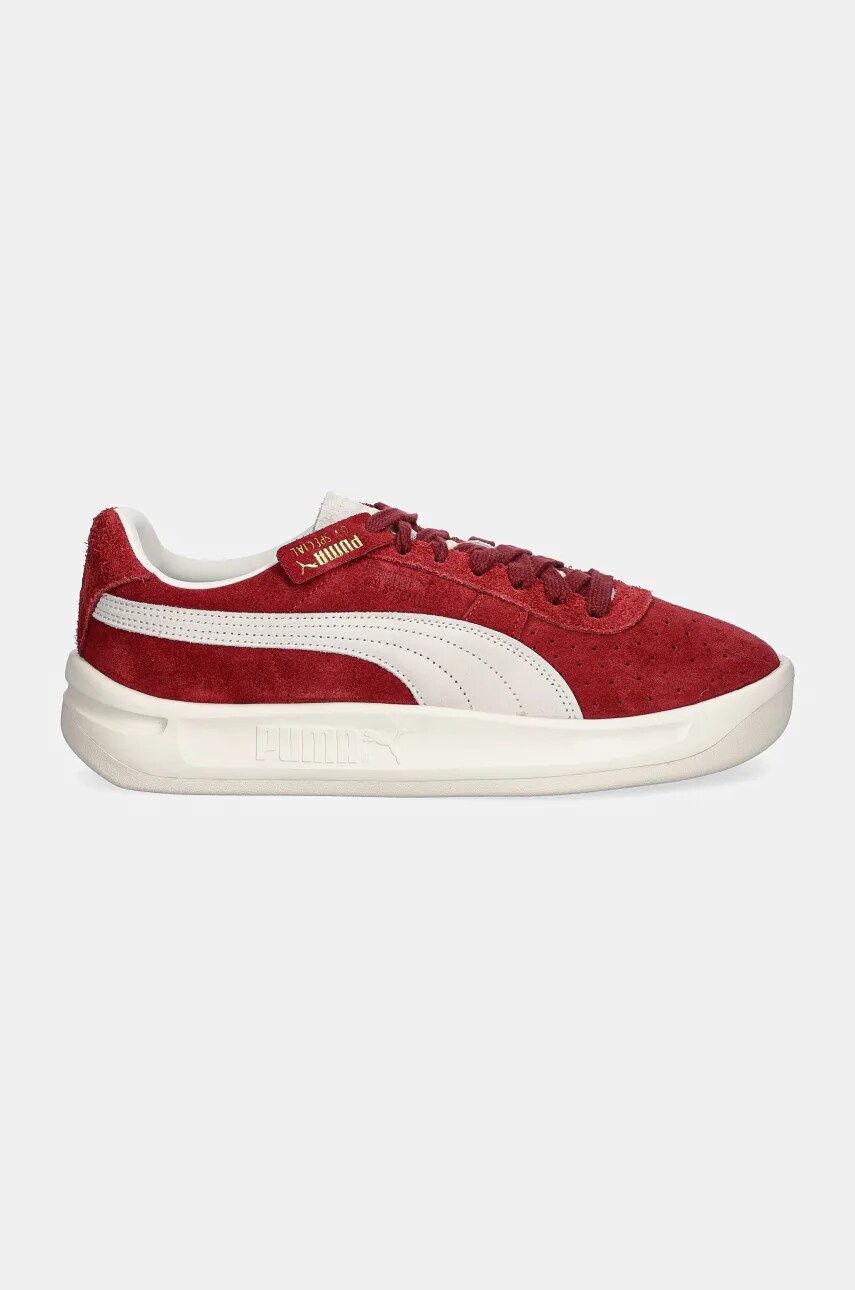 Замшеві кросівки Puma GV Special Suede Intense колір червоний 398508