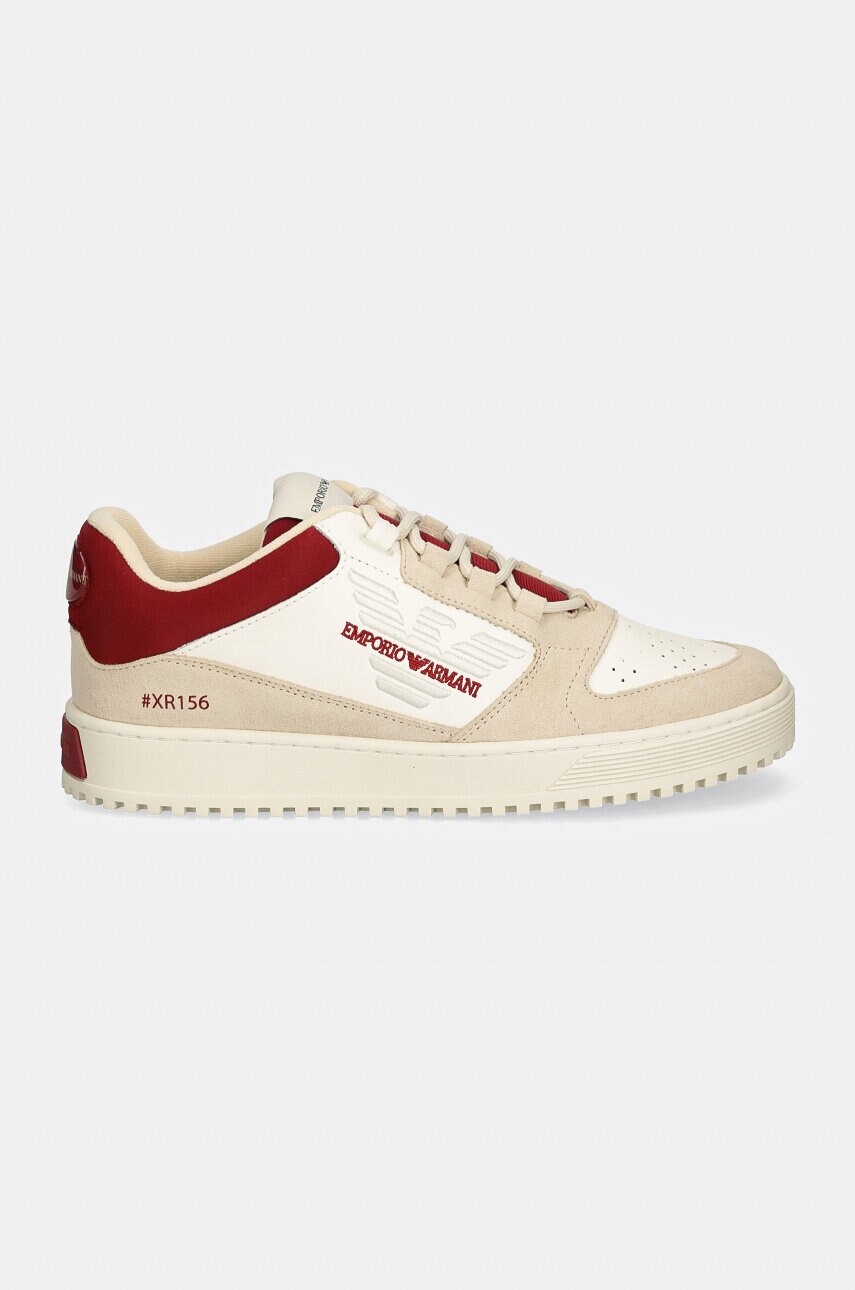 Купити Кросівки Emporio Armani колір бежевий X4X636 XR156 U225 – головне зображення