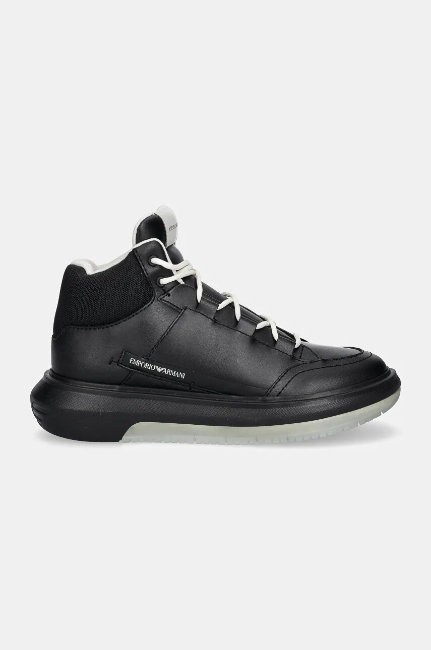 Черевики Emporio Armani чоловічі колір чорний X4Z135 XR201 K001