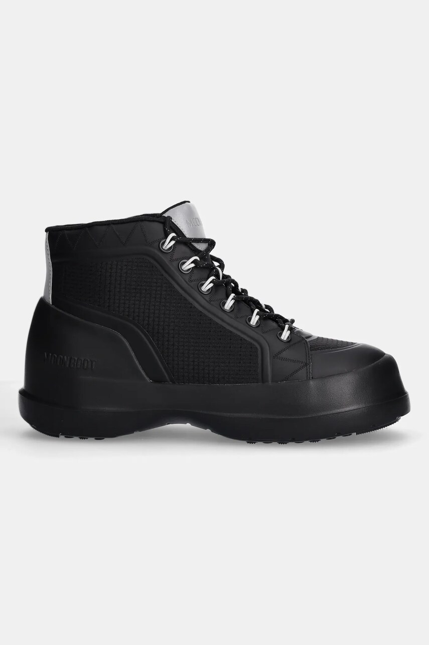Черевики Moon Boot MB LUNA TREK MID NYLON чоловічі колір чорний 80D2480080 N001