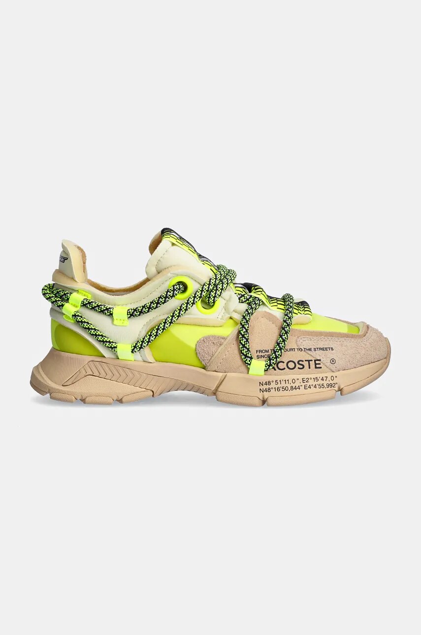 Кросівки Lacoste L003 Active Runway колір бежевий 48SMA0051