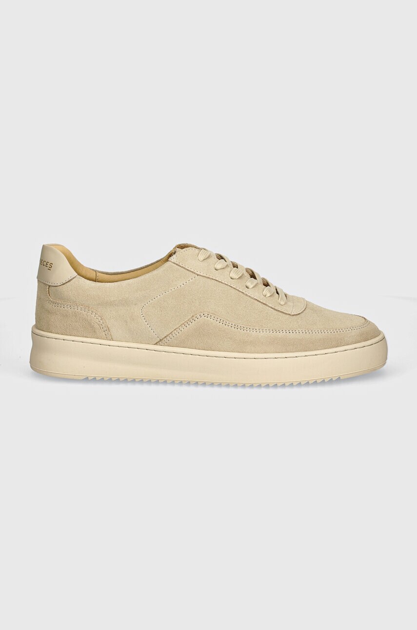 Замшеві кросівки Filling Pieces Mondo Suede колір бежевий 46722791990