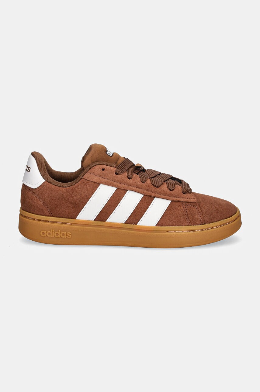 Кросівки adidas Grand Court Alpha колір коричневий JH9730