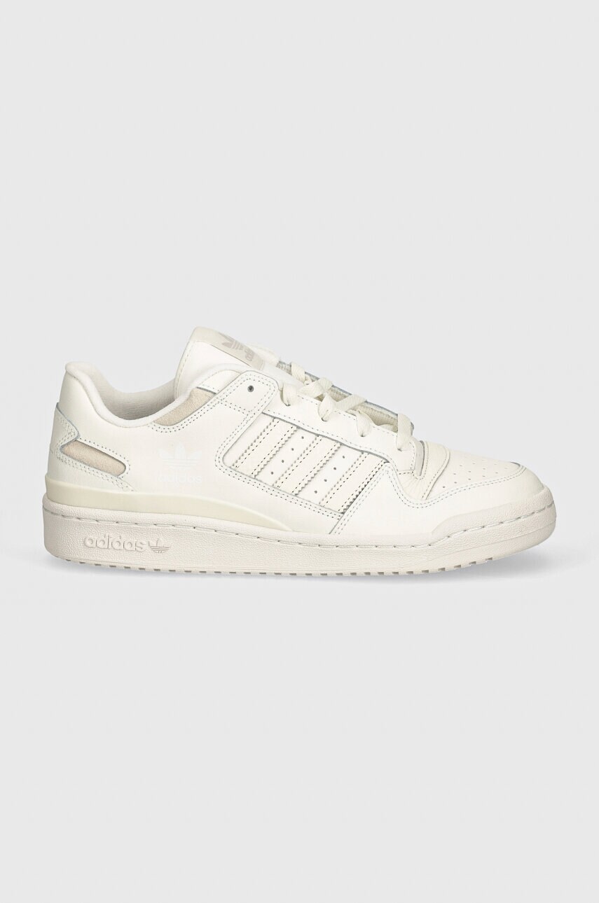 Шкіряні кросівки adidas Originals Forum Low колір білий IH7828
