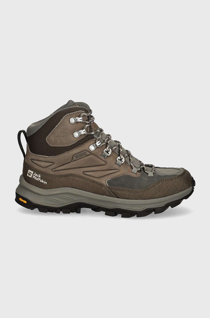Черевики Jack Wolfskin Cyrox Texapore Mid чоловічі колір зелений 4064301