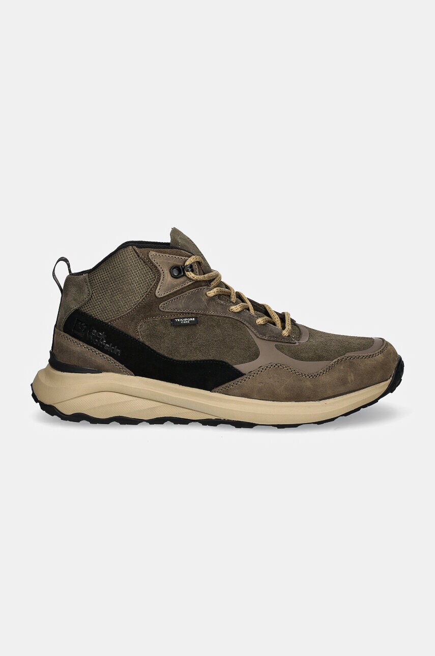 Черевики Jack Wolfskin Camp Fever Texapore чоловічі колір зелений A62132