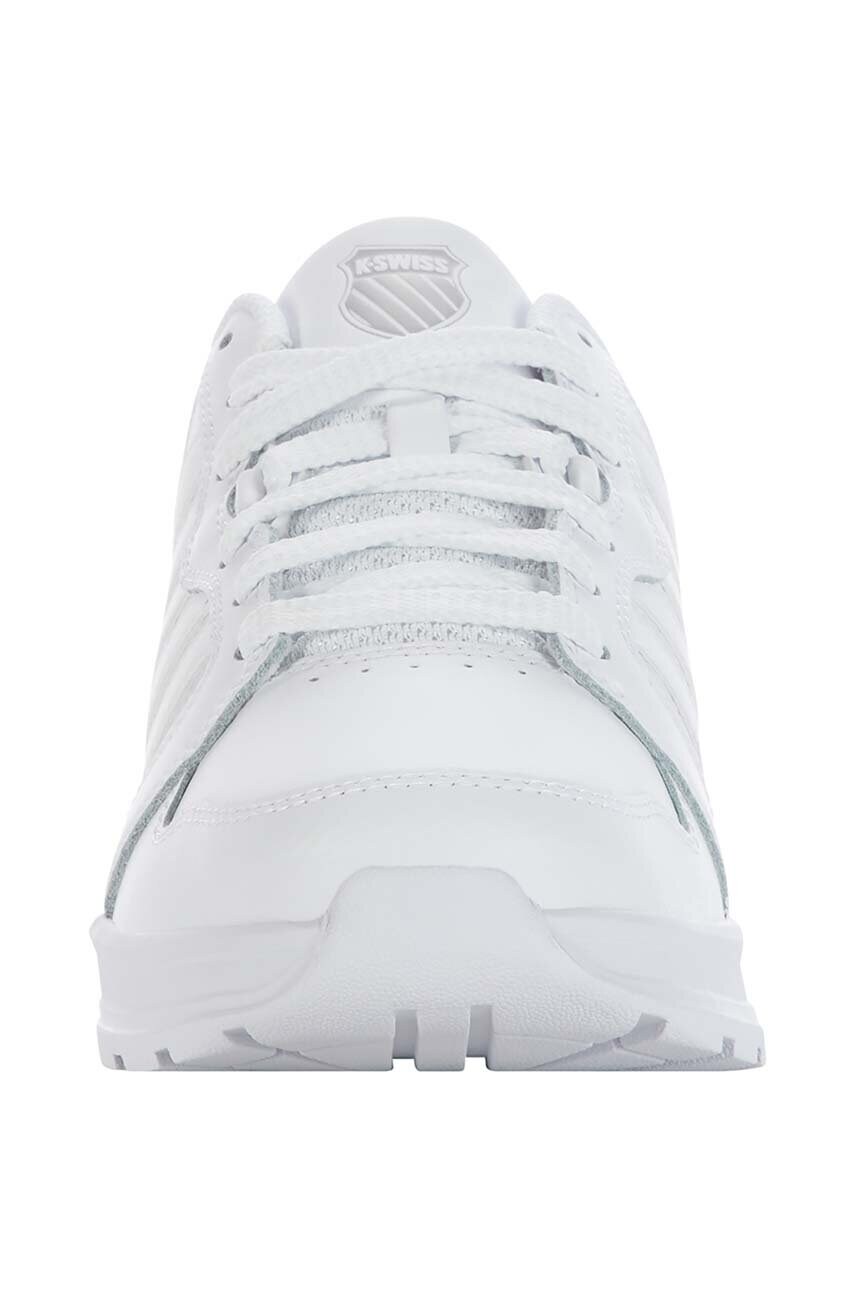 Шкіряні кросівки K-Swiss RIVAL TRAINER колір білий 09078.998.M