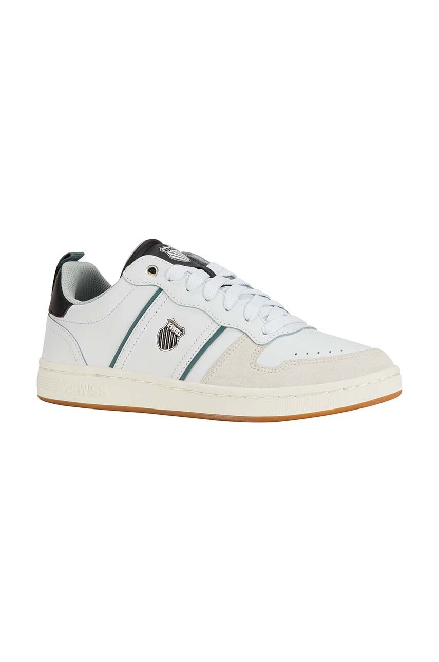 Шкіряні кросівки K-Swiss LOZAN MATCH LTH колір білий 08903.145.M