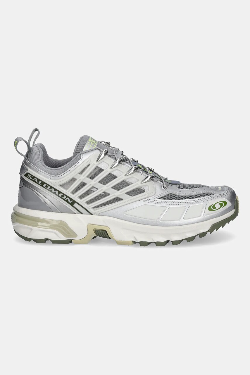 Кросівки MM6 Maison Margiela x Salomon колір срібний S59WS0214.P7012