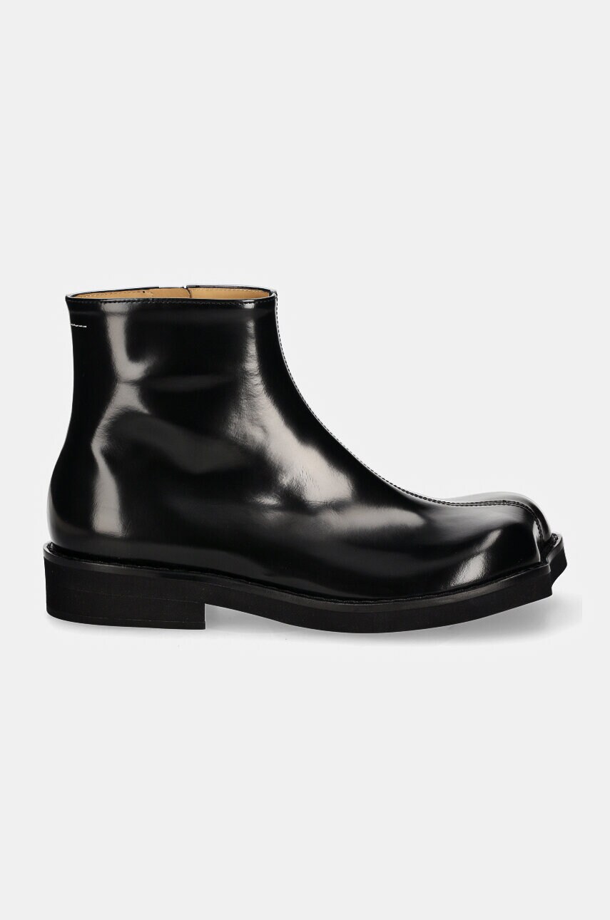 Високі черевики MM6 Maison Margiela чоловічі колір чорний SH3WU0006.P7983