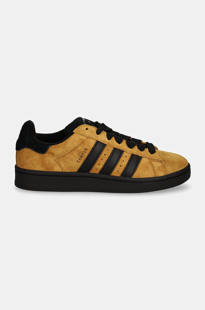Шкіряні кросівки adidas Originals Campus 00s колір чорний JH8998