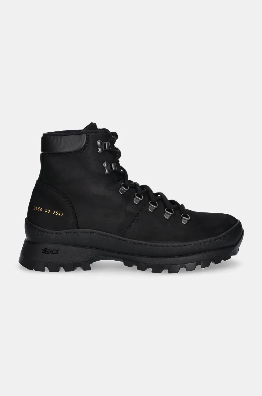 Шкіряні черевики Common Projects Hiking Boot чоловічі колір чорний 2454
