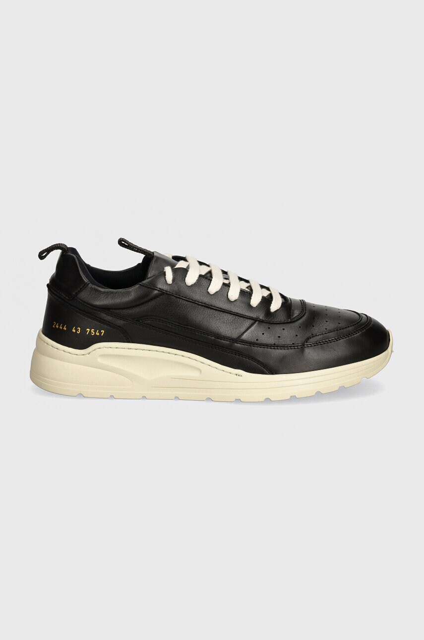 Шкіряні кросівки Common Projects Track 90 колір чорний 2444