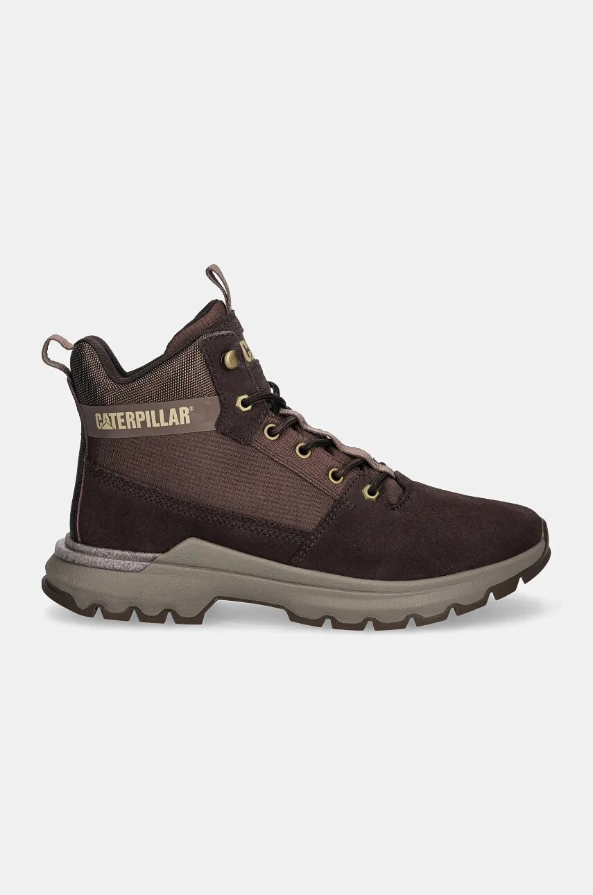 Черевики з нубуку Caterpillar COLORADO SNEAKER колір коричневий P726088