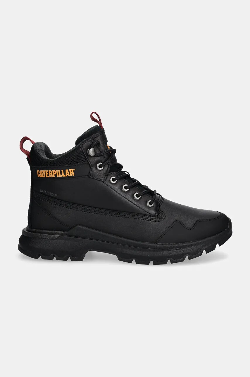 Шкіряні черевики Caterpillar COLORADO SNEAKER WP чоловічі колір чорний P725946