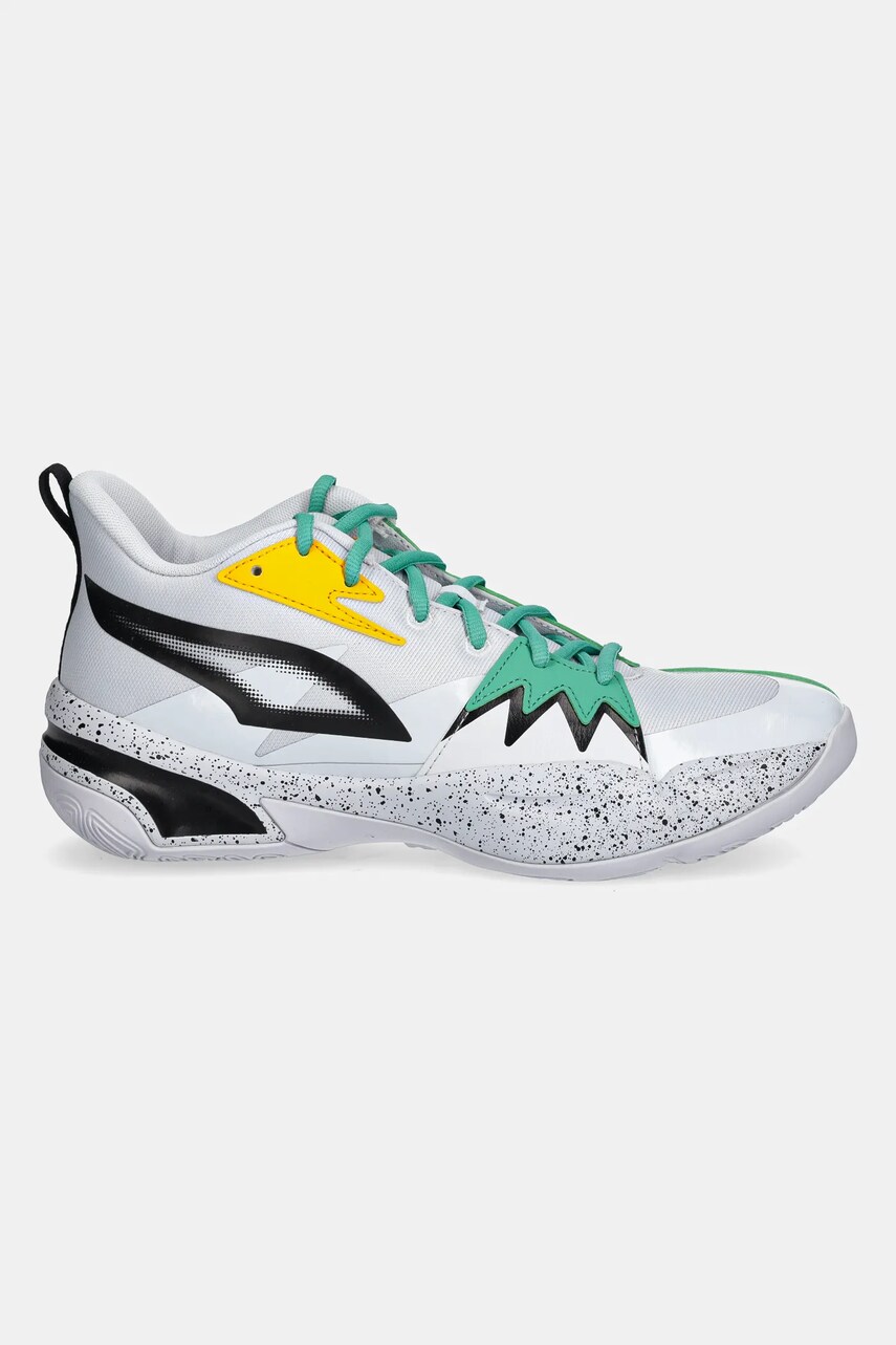 Взуття для баскетболу Puma Genetics Speckle колір білий 310405