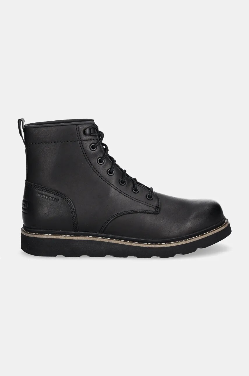 Шкіряні черевики Sorel SLABTOWN 62 6inch WP чоловічі колір чорний 2078341010