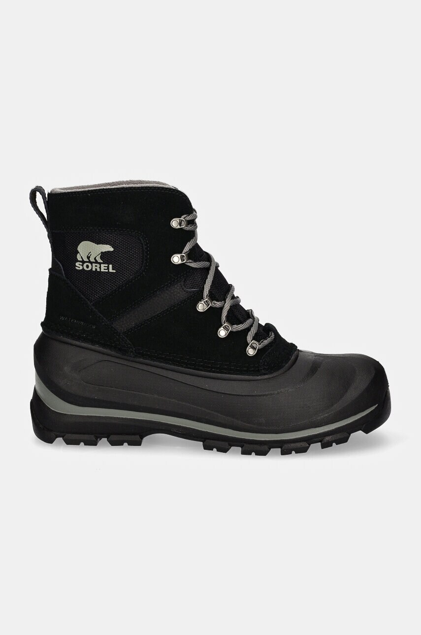 Високі черевики Sorel BUXTON LACE WP 24 чоловічі колір чорний 2084901010
