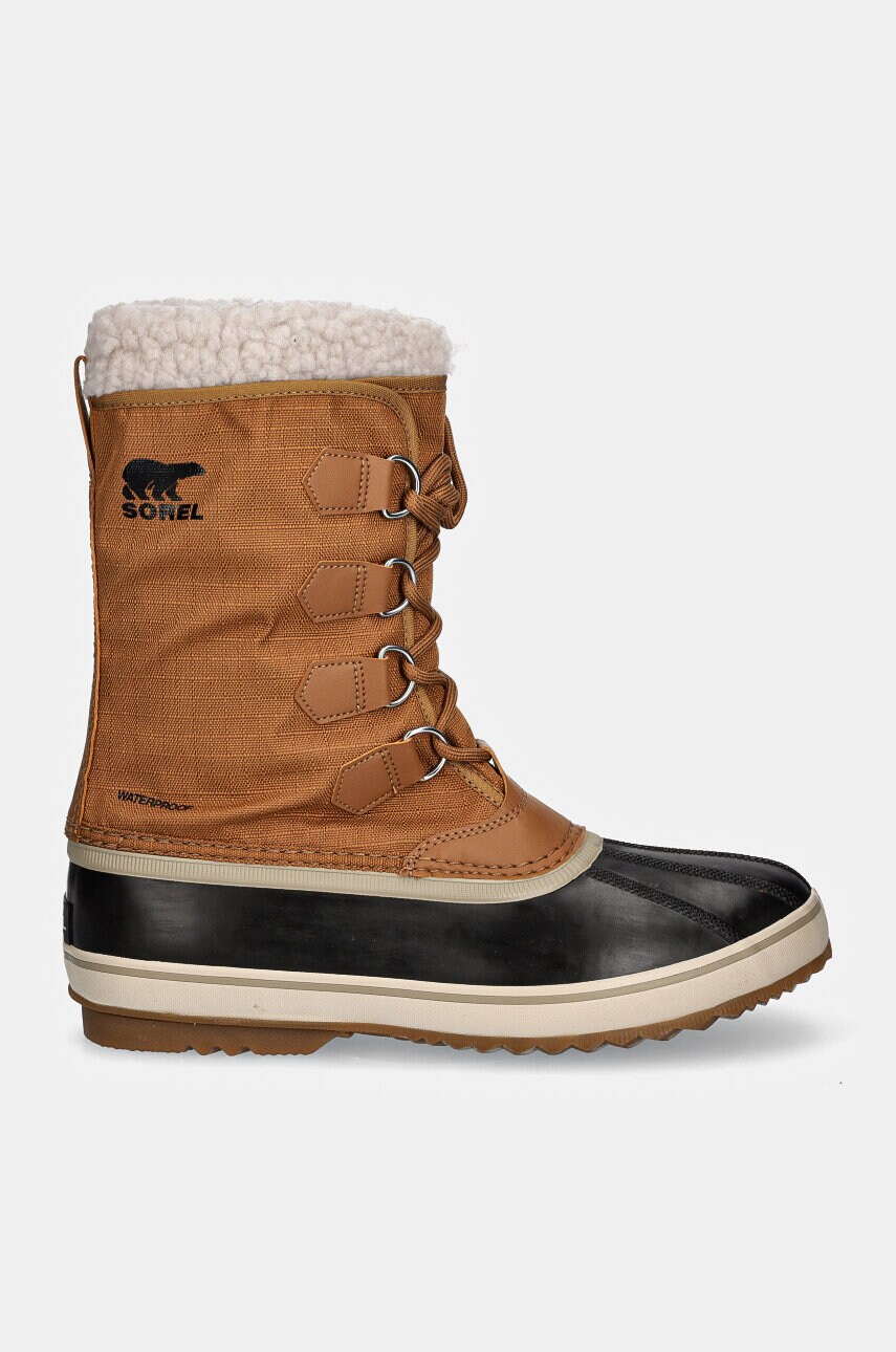 Зимові чоботи Sorel 1964 PAC NYLON WP 24 колір коричневий 2114071224