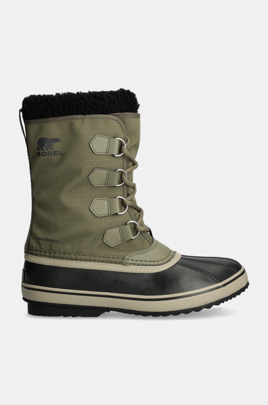 Зимові чоботи Sorel 1964 PAC NYLON WP 24 колір зелений 2114071365