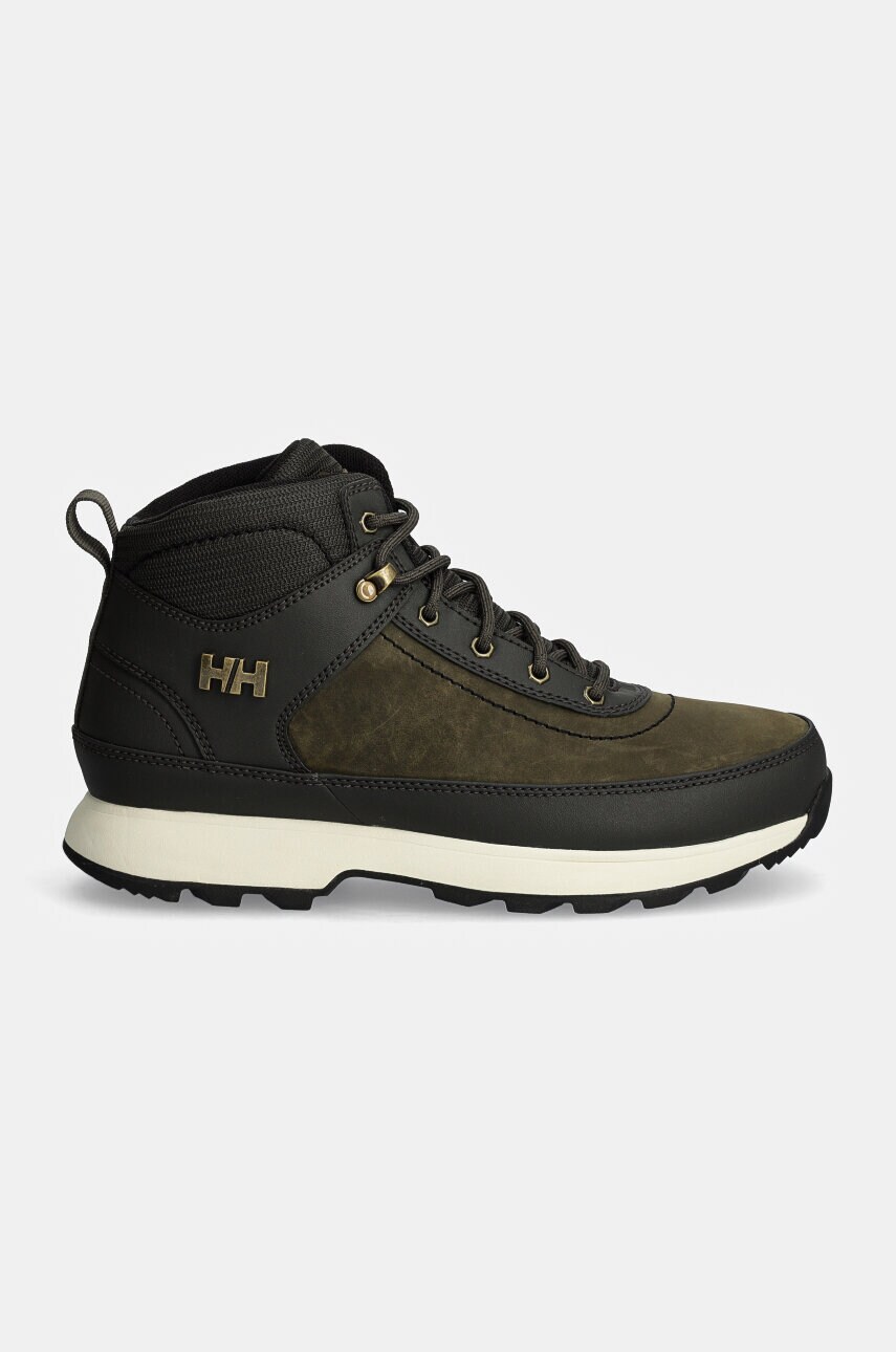 Черевики Helly Hansen Calgary 2 чоловічі колір зелений злегка утеплена 12036