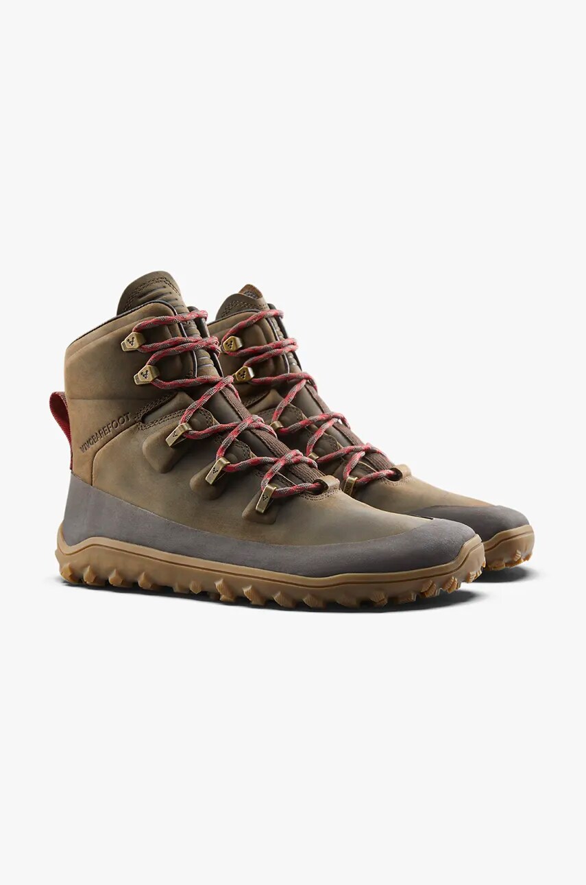 Черевики Vivobarefoot Tracker Leather AT чоловічі колір коричневий 309533