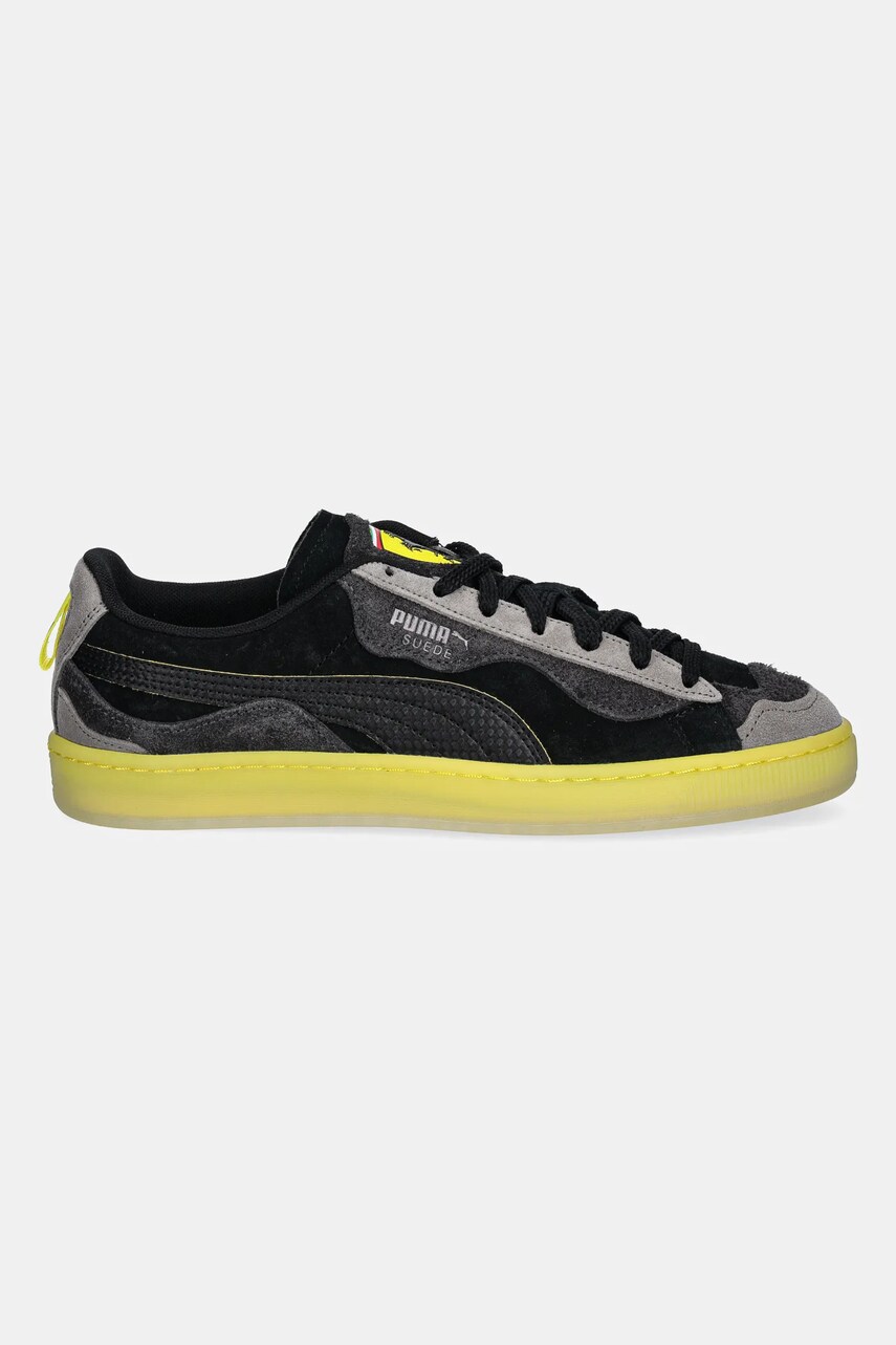 Купити Замшеві кросівки Puma Ferrari Suede Trippy колір чорний 308492 – головне зображення