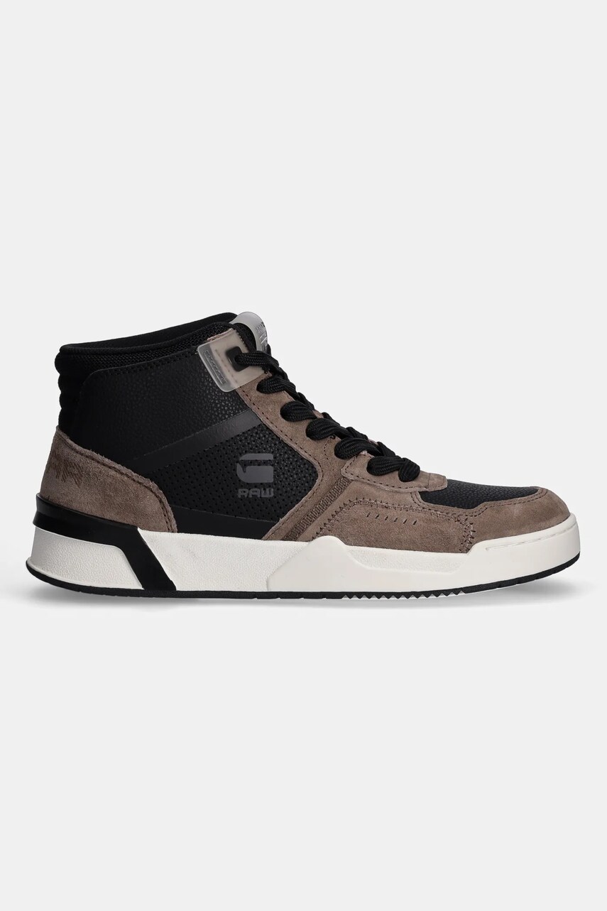 Шкіряні кросівки G-Star Raw Carrick колір зелений GR170030AM