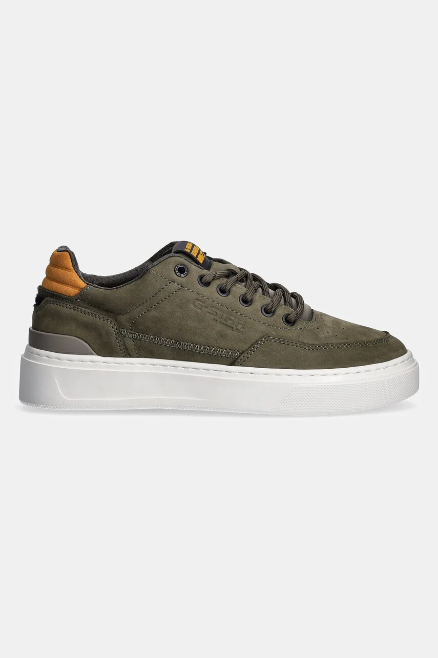 Кросівки з нубуку G-Star Raw Rovic колір зелений GR238073AM