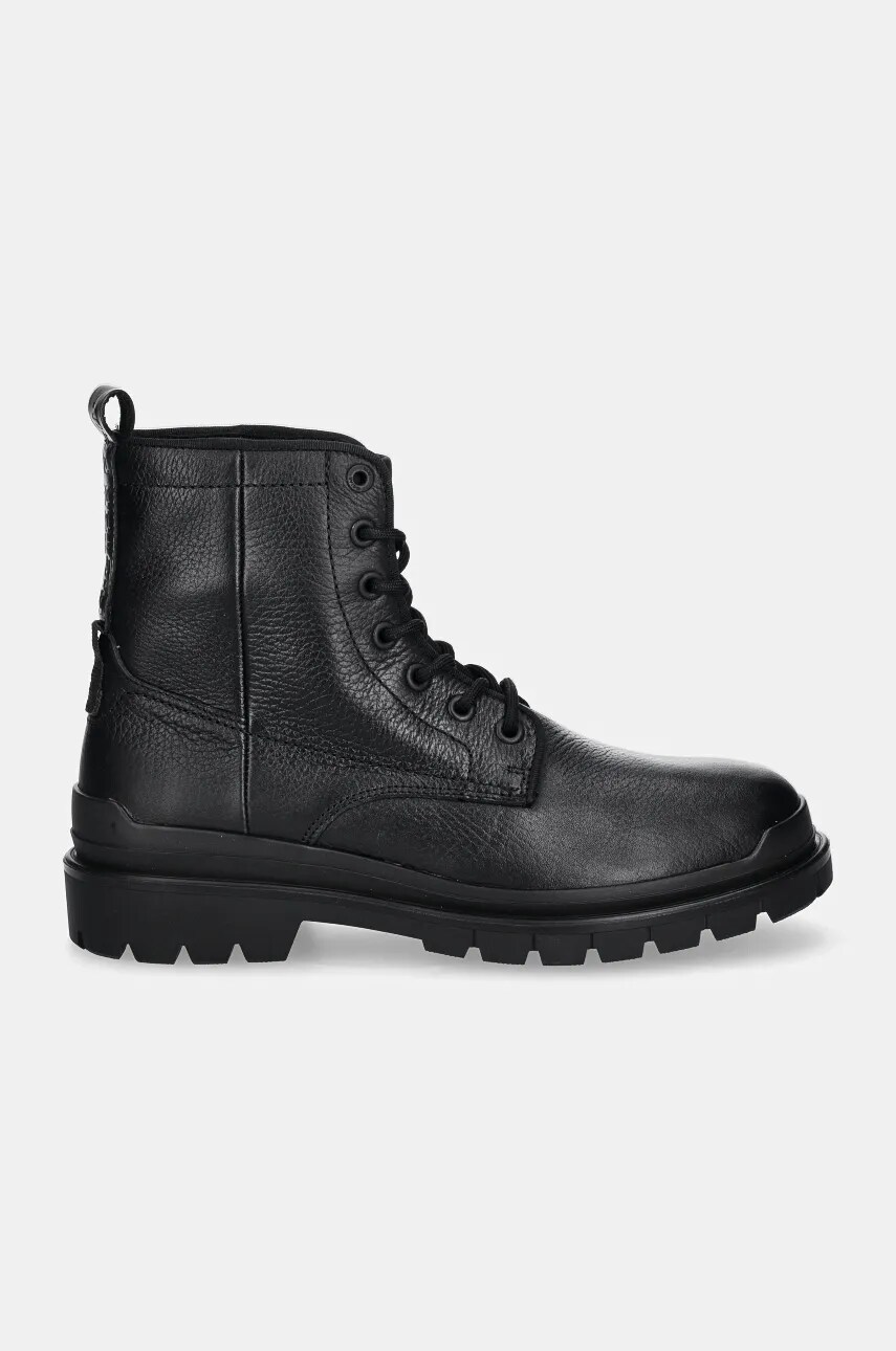 Шкіряні черевики G-Star Raw Blake чоловічі колір чорний GR556022AM