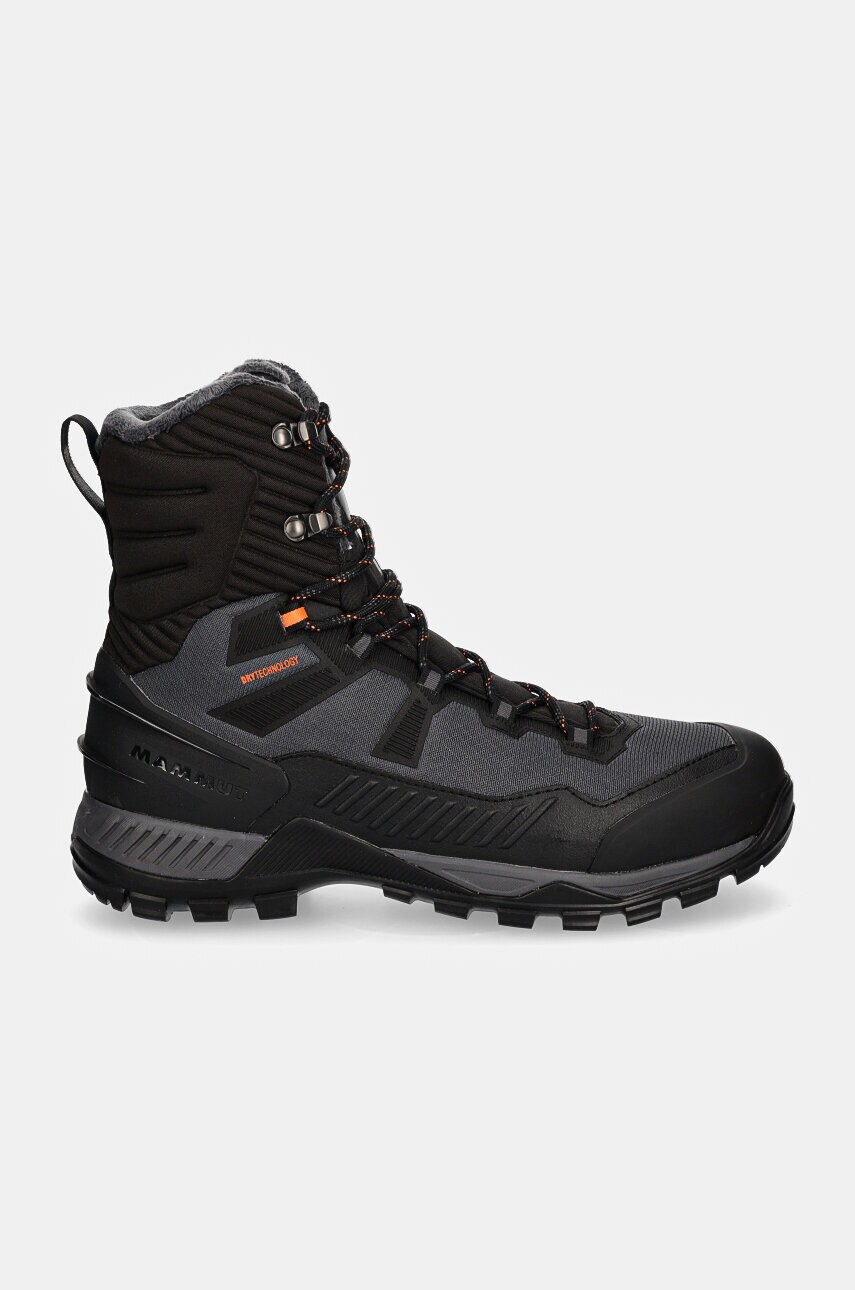 Черевики Mammut Blackfin III WP High чоловічі колір чорний утеплені 3030.04050