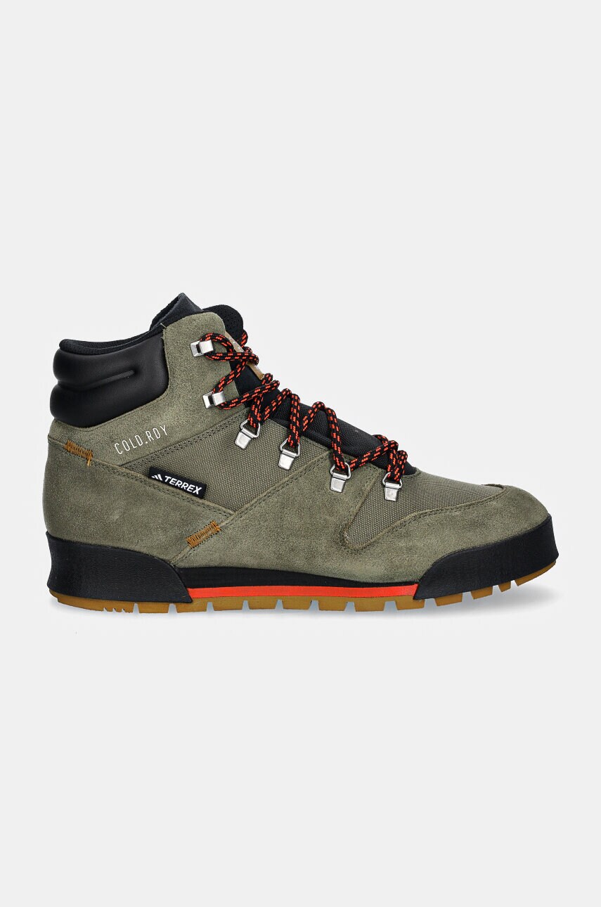 Черевики adidas TERREX Snowpitch Cold.RDY чоловічі колір зелений утеплені IH3665