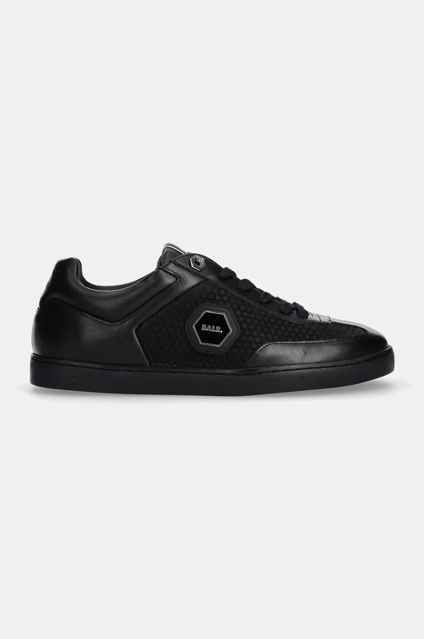 Шкіряні кросівки BALR. Q-Series Classic Cup Sneaker колір чорний B1511.1032