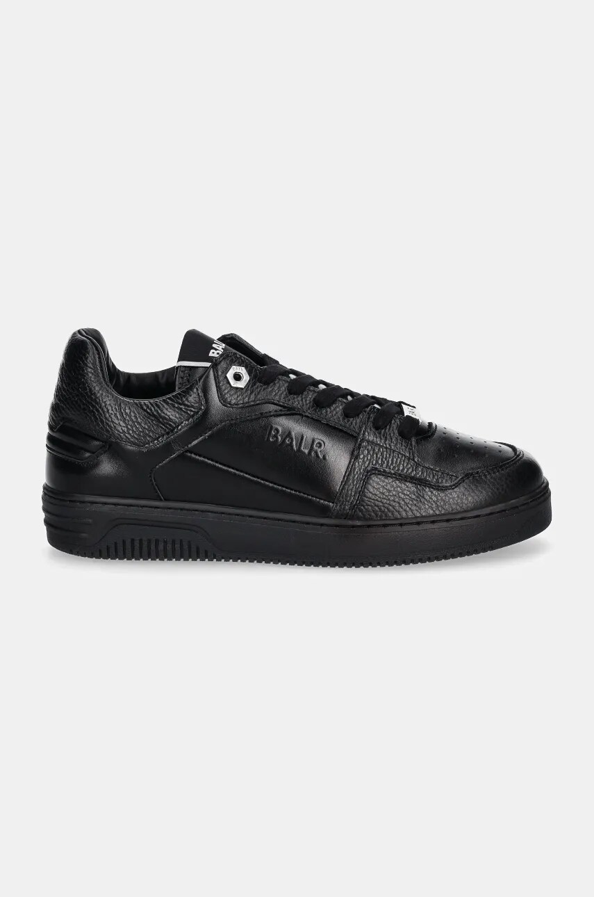 Шкіряні кросівки BALR. The Club Urban Cup Sneaker колір чорний B1511.1046
