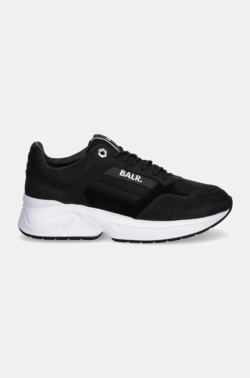 Шкіряні кросівки BALR. Brand Luxe Runner колір чорний B1511.1043